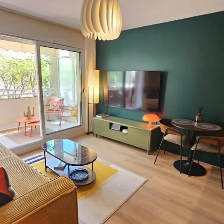 Apartman Golfe Juan Bord De - Parking & Piscine *